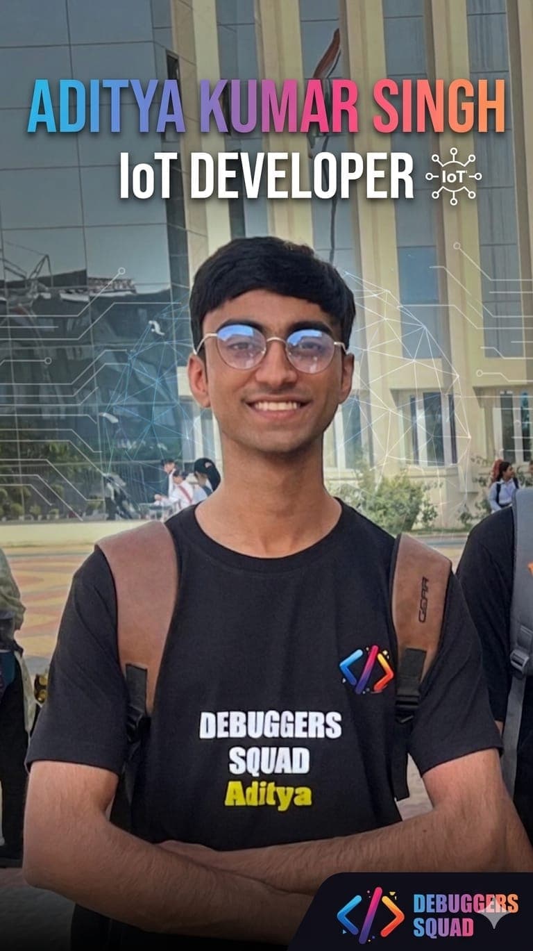 Aditya Kumar Singh, founder of Debuggers Squad